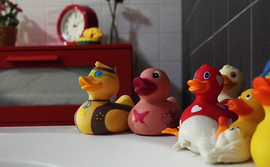 kid bathroom organization