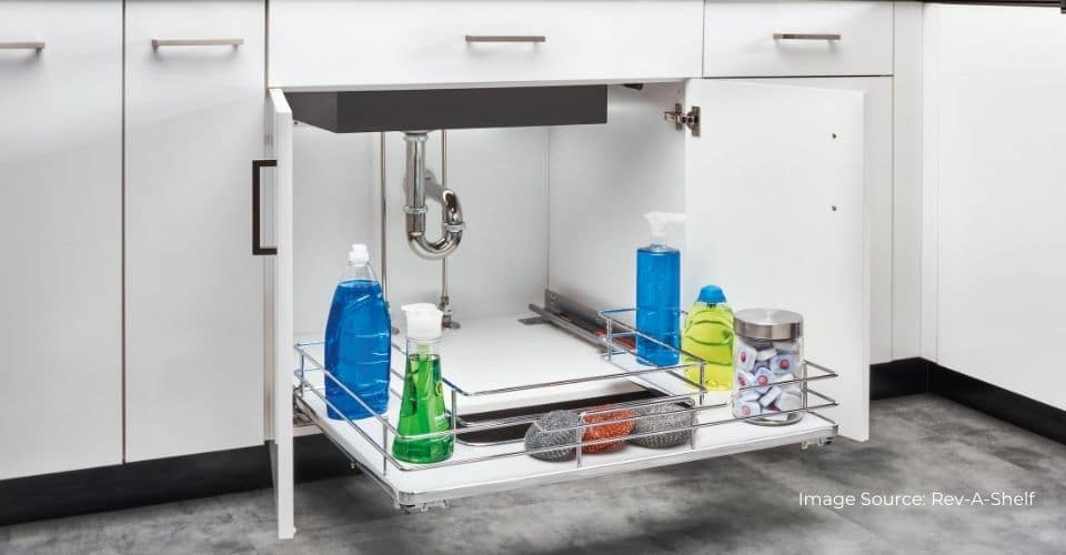 undersink kitchen organization
