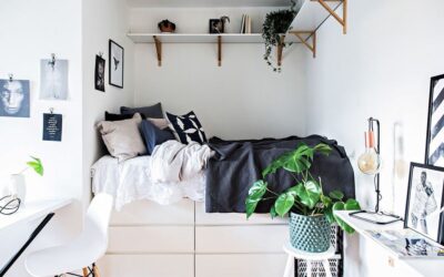 Simple, Organized Storage for Small Bedrooms