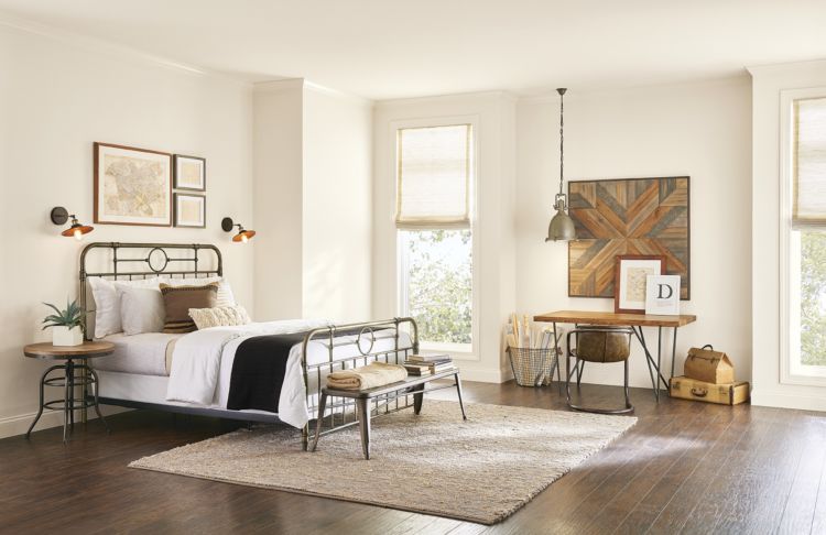 white bedroom