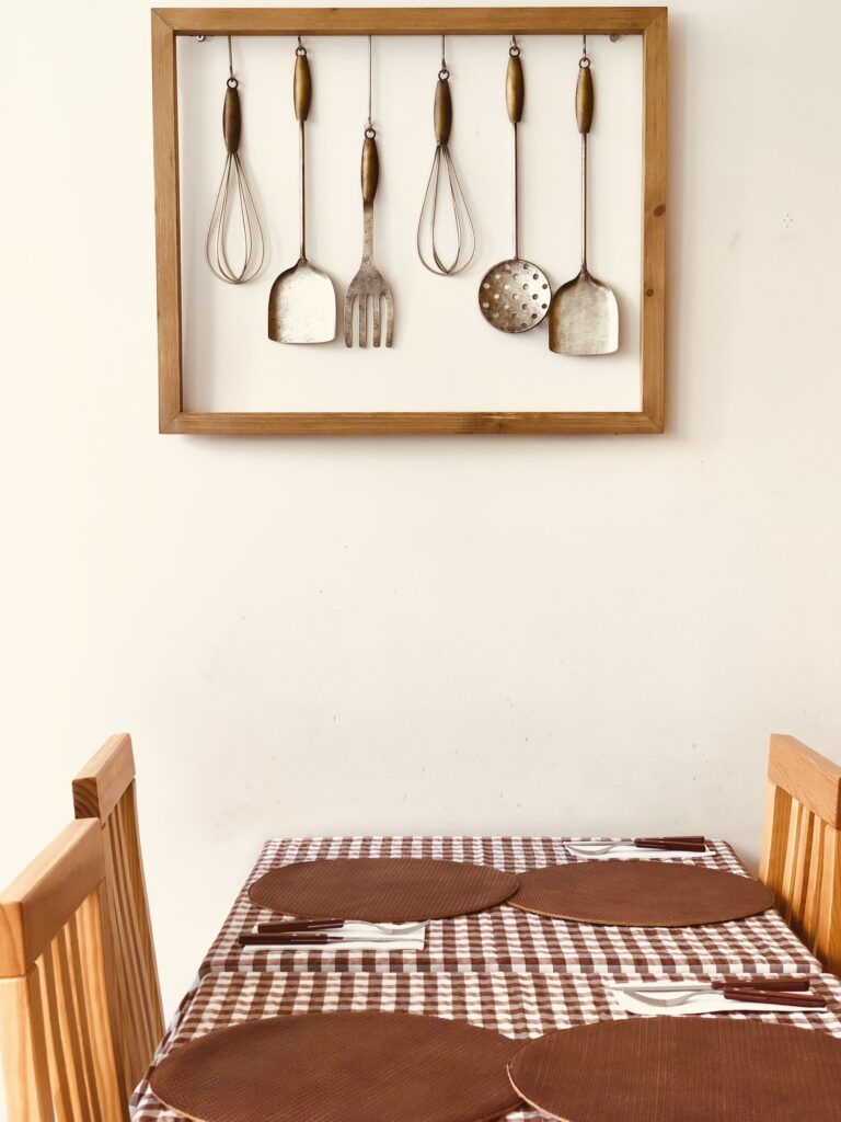 Placemats on the table