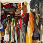 Junk closet organization