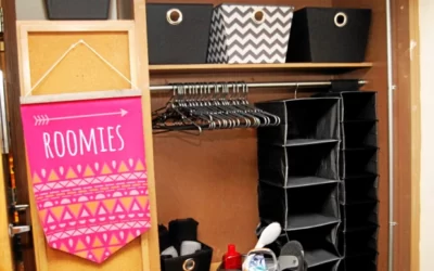How to Organize a (Tiny) College Dorm Closet