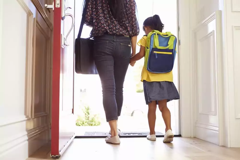 back to school morning organization