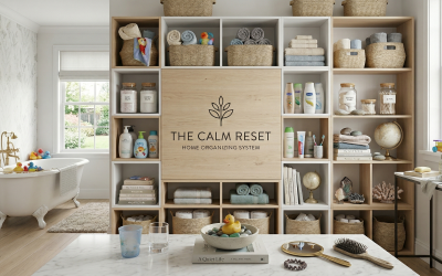 The Calm Reset ™: 6 Monthly Home Organization Check-Ins That Keeps Chaos at Bay