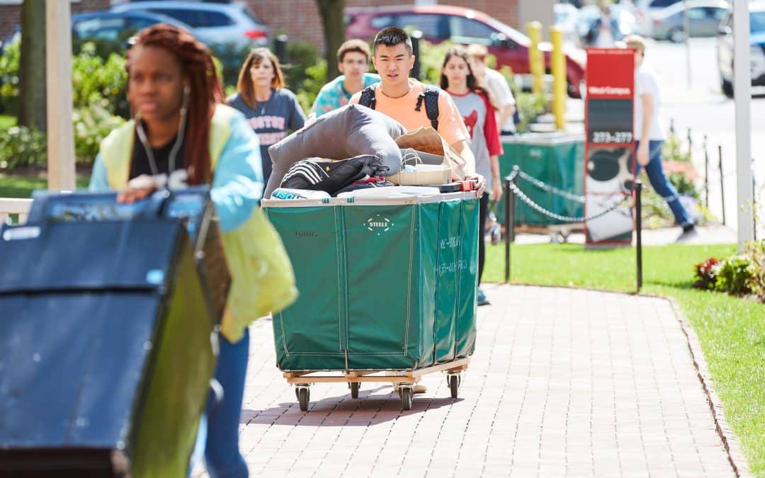 dorm room moveout