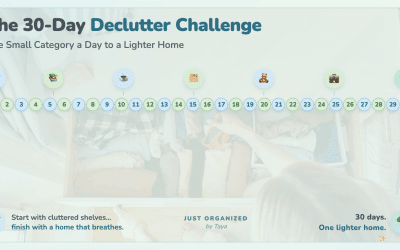 The 30-Day Declutter Challenge — One Small Category a Day to a Lighter Home