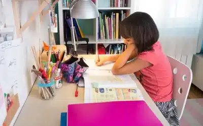 How to Organize a Homework Space Kids Actually Use