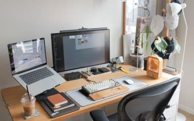 How to Organize a Desk Buried in Hardware, Peripherals, and Wires